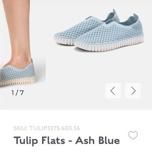 Ilse Jacobsen Teal Perforated Sneakers size 38